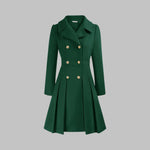 DAMI��� - Classy Double Button Long Sleeve Coat
