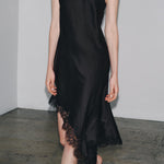 Halter Neck Lace Patchwork Dress