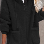 Cardigan Buttonless Print Loose Top Overcoat