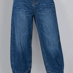 Women's Casual Simple Denim Cotton Pants