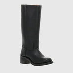 LERELIA | LEATHER KNEE-HIGH BOOTS