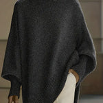 Margovil Crewneck Drop Shoulder Slouchy Pullover Sweater