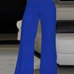 Emma | High-waisted trousers with a crossover design