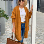 Solid Color Sweater Cardigan Sweaters