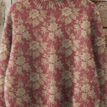 Joyce | Vintage floral print sweater