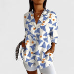 Fiona | Chic Floral Elegance Blouse