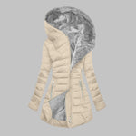 YENGE��� - Casual Slim Fit Hooded Long Sleeve Jacket