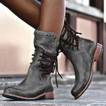 Colette | Studded Leather Boots