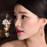 Original Flower Pearl Earrings