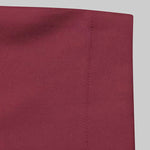 Loose Ninth Pants Solid Color Zipper Casual Pants Bottoms Trousers