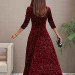 Denise | Luxurious Velvet Elegance Gown