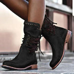 Colette | Studded Leather Boots