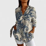 Fiona | Chic Floral Elegance Blouse