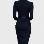 Lunori™ | Mandarin Luxe – Maxi dress