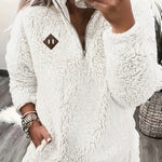 Ayla ��� Ultra-Soft High-Neck Fleece Pullover