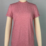Short Sleeves Solid Color Round-Neck T-Shirts Tops