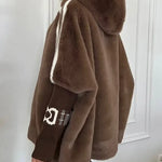 BRIELLE��� | Statement Faux Fur Hooded Jacket