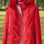 Tauriel | Leaf Print Windbreaker