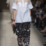 Short Sleeves See-Through Solid Color Split-Joint Lapel Blouses&Shirts Tops