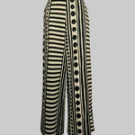 Loose Wide Leg Polka-Dot Striped Casual Pants Bottoms Trousers