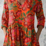 Felicity | Long V-Neck Shirt