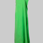 Loose Asymmetric Solid Color Split-Joint One-Shoulder Maxi Dresses