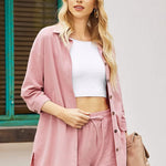Two Piece Outfit Sets Cotton Shorts Set - Zeagoo (Us Only)
