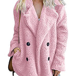 Faux Fur Coat Fuzzy Cardigan Warm Fleece Jacket - Zeagoo (Us Only)