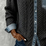 Juliane | Patchwork Denim Shirt