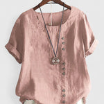 Jacqueline | Cozy Short Sleeve Top