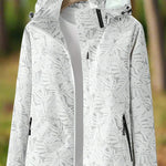 Tauriel | Leaf Print Windbreaker