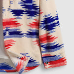 Men's Colorful Single Pocket Tie-Dye Fly Fluffy buttons Jacket