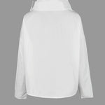 Casual Loose Black Stand Collar Outerwear