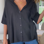 Relaxed Loose Shirt Top