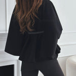Chic Poncho Cape with Belt