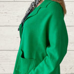 Woven Blazer Jacket