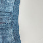 Loose Wide Leg Flower Print Jean Pants Bottoms Trousers