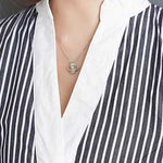 Cap Sleeve Loose Buttoned Striped Lapel Maxi Dresses Shirt Dress