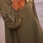 Cotton and Linen Patchwork Loose Maxi Dress