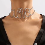 Chains Geometric Hollow Necklaces Accessories