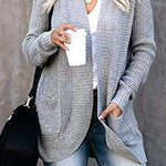 Oversized Knitted Sweater Cardigan