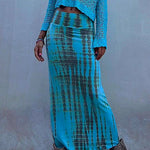 Margovil Chicest High Waist Tie Dye Skirts