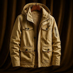 Nikos Cotton Hooded Field Jacket