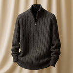 Nico Cable Half-Zip Sweater