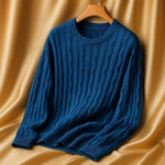 Lorenzo Cotton Cable Knit Sweater