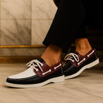 Riccardo Leather Boat Shoes
