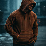 Alessio Corduroy Hooded Sweatshirt