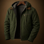 Luca Structured Hooded Jacket
