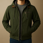 Luca Structured Hooded Jacket