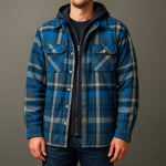 Elio Hooded Cotton Overshirt
